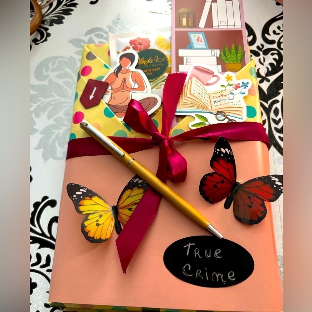 Gift true crime blind book
